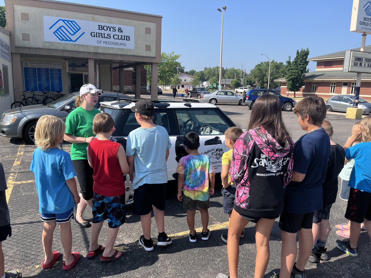 Mini visited the Boys &amp; Girls Club yesterday to celebrate June Dairy Month and test the kids on their dairy trivia knowledge! During our visit, we talked about dairy products and handed out activity sheets. 🧀🥛🍦