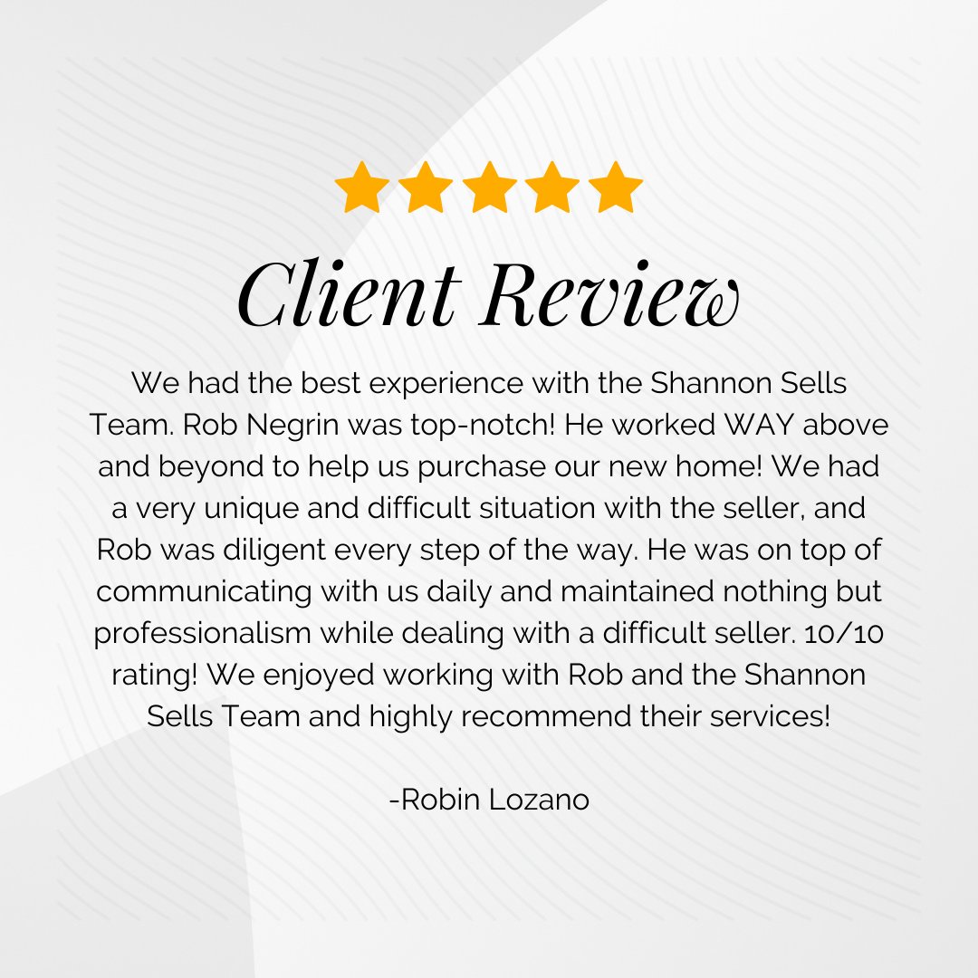 ShannonSellsGA's tweet photo. We love our clients!! ❤️ #testimonial #5STAR https://t.co/On6gMogDWy