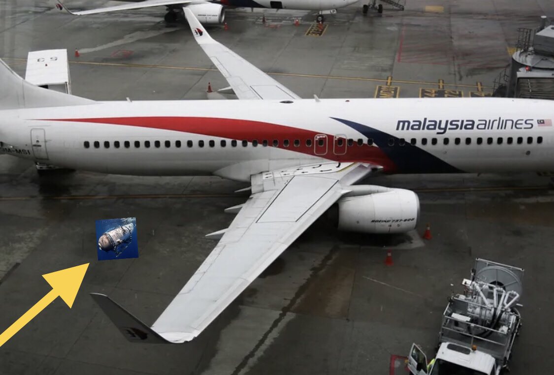 MH370 plane still not found… what are the odds of finding something so much smaller in the ocean abyss… 🥺🥺🙏🏻🙏🏻

#OceanGate #Titanic #Titan #titanicsubmarine #submarinemissing #OceanGateExpeditions #OceanGateSub #MH370