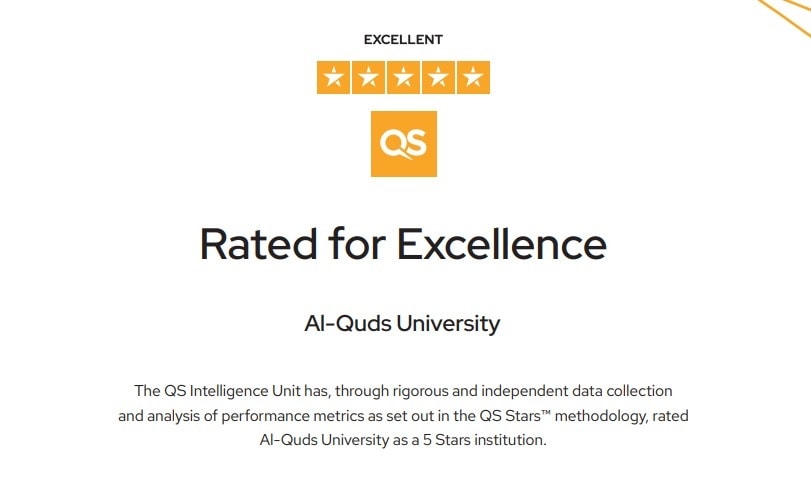 Congratulations to <a href="/AlQudsU/">Al-Quds University جامعة القدس</a> for achieving a 5-star rating in all categories of the global <a href="/TopUnis/">QS Top Universities</a>, making it the first Palestinian university to reach this milestone. This recognition reflects years of hard work, innovation, and dedication from the entire AQU community!