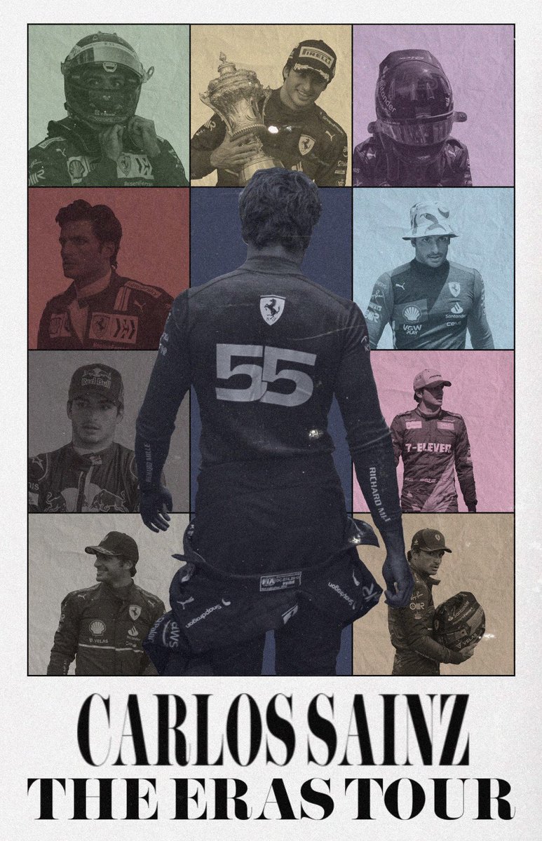 Carlos Sainz - “The Eras Tour”