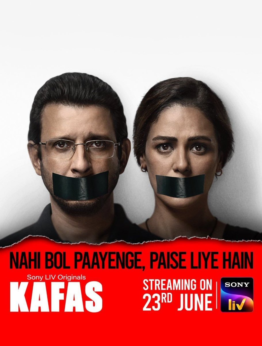 CinemaRare (@cinemararein) on Twitter photo #Kafas S1 (2023) by <a href="/sahil_sangha/">SAHIL SANGHA</a>, ft. #MonaSingh <a href="/TheSharmanJoshi/">Sharman Joshi</a> <a href="/VivanBhathena/">Vivan Bhathena</a> <a href="/preetijhangiani/">Preeti Jhangiani</a> <a href="/GandhiMikail/">mikail gandhi</a> #TejasviAhlawat #ZarinaWahab & <a href="/CastingChhabra/">Mukesh Chhabra CSA</a>, now streaming on <a href="/SonyLIV/">Sony LIV</a>.
<a href="/ApplauseSocial/">Applause Entertainment</a> #MadibaEntertainment <a href="/nairsameer/">Sameer Nair</a> <a href="/deepaksegal/">Deepak Segal</a> <a href="/prasoon_garg/">Prasoon Garg</a> <a href="/devnidhib/">Devnidhi Bajoria</a> #Kafas S1 (2023) by <a href="/sahil_sangha/">SAHIL SANGHA</a>, ft. #MonaSingh <a href="/TheSharmanJoshi/">Sharman Joshi</a> <a href="/VivanBhathena/">Vivan Bhathena</a> <a href="/preetijhangiani/">Preeti Jhangiani</a> <a href="/GandhiMikail/">mikail gandhi</a> #TejasviAhlawat #ZarinaWahab & <a href="/CastingChhabra/">Mukesh Chhabra CSA</a>, now streaming on <a href="/SonyLIV/">Sony LIV</a>.
<a href="/ApplauseSocial/">Applause Entertainment</a> #MadibaEntertainment <a href="/nairsameer/">Sameer Nair</a> <a href="/deepaksegal/">Deepak Segal</a> <a href="/prasoon_garg/">Prasoon Garg</a> <a href="/devnidhib/">Devnidhi Bajoria</a>