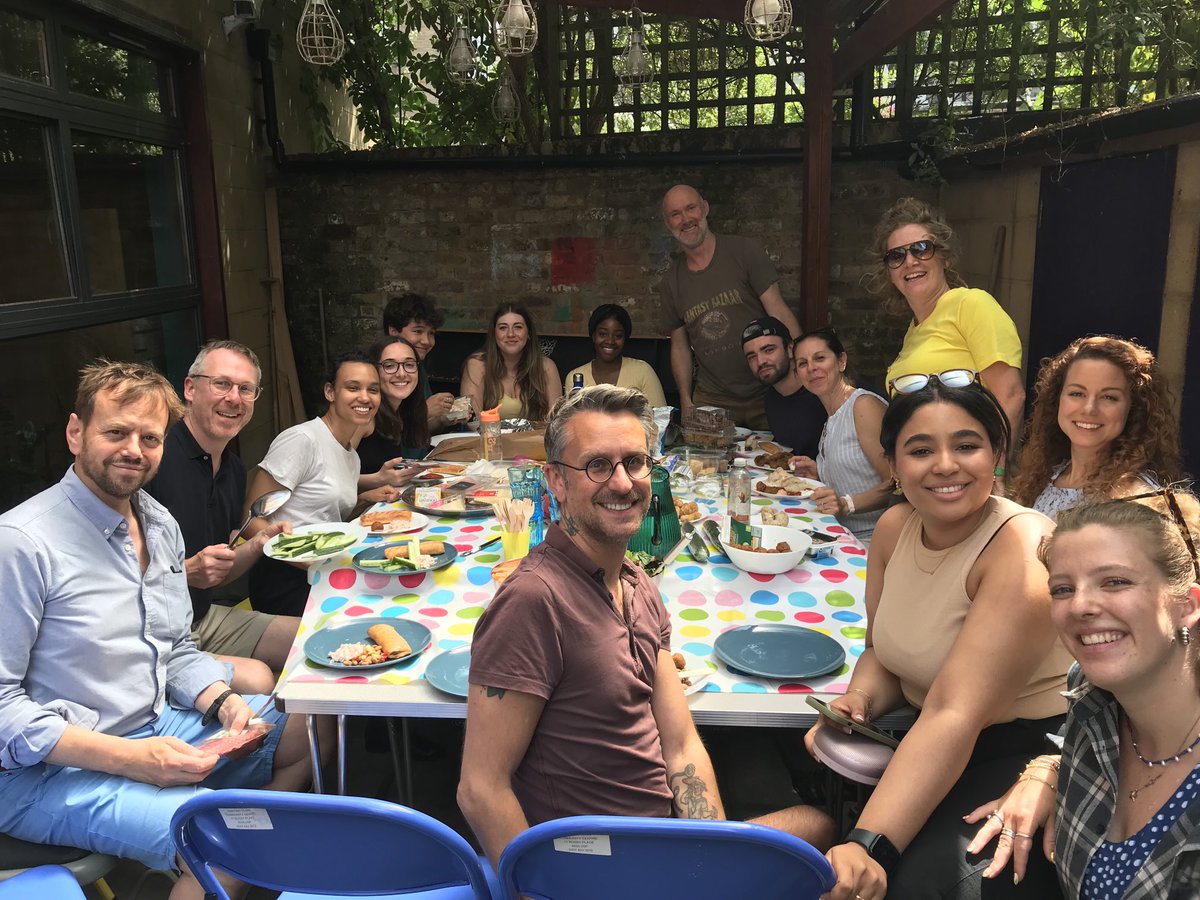 Such a delight to provide space for the amazing ⁦<a href="/_movingstories/">Moving Stories</a>⁩ team,  as they rehearse for their next show ⁦<a href="/minacktheatre/">Minack</a>⁩ later this month.
