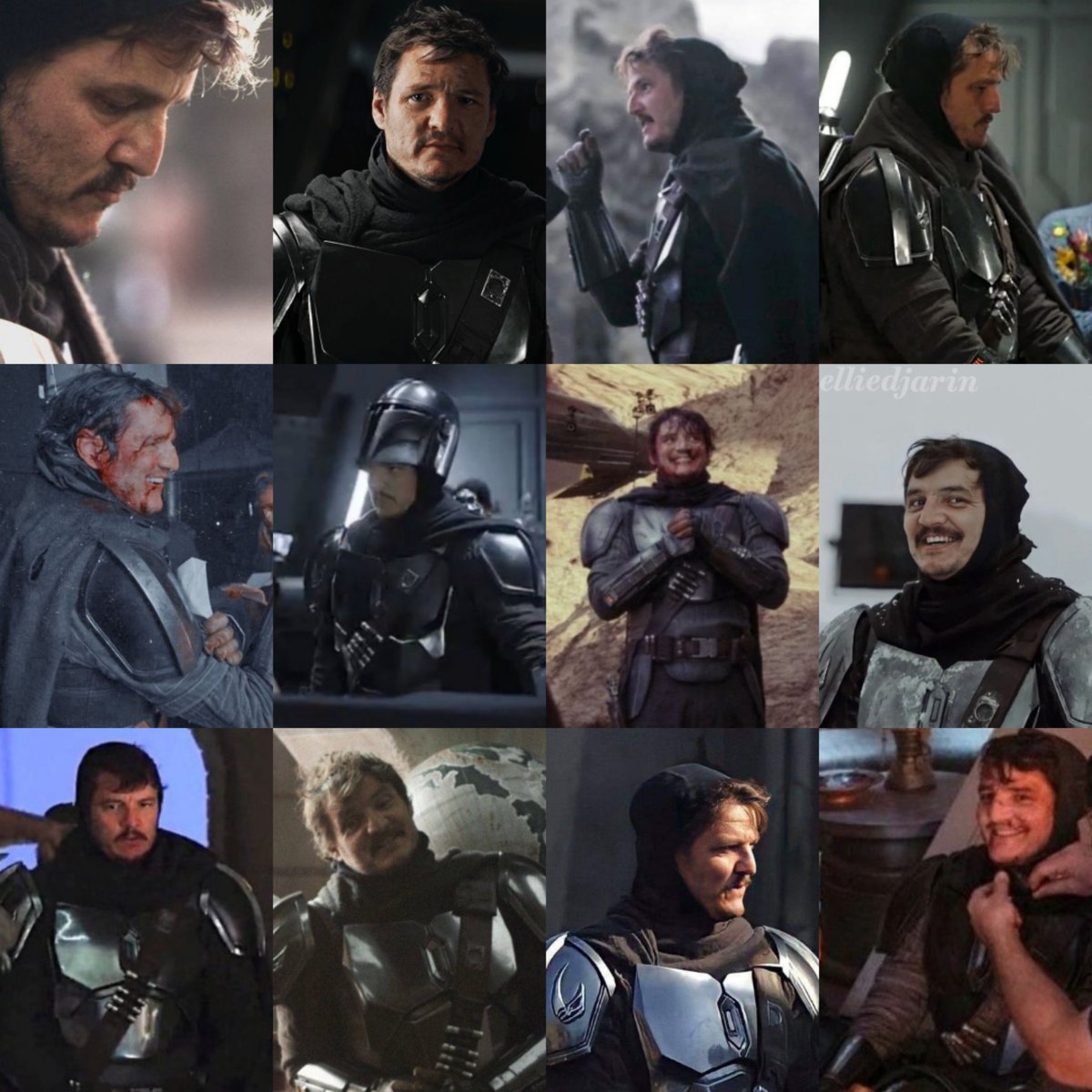 pedro pascal in the suit as din djarin, the mandalorian- you will ALWAYS be famous & i miss you so much 😭😭
