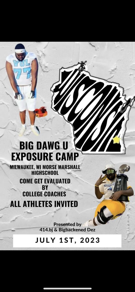 📆July 1st
 📍Milwaukee Wisconsin