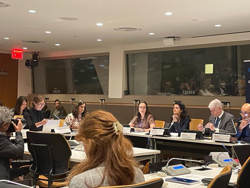 Excellent discussion on countering the evolving threat from terrorist financing on Tuesday. Fantastic to work with colleagues from the UN and Netherlands to run this event. #UNiteToCounterTerrorism