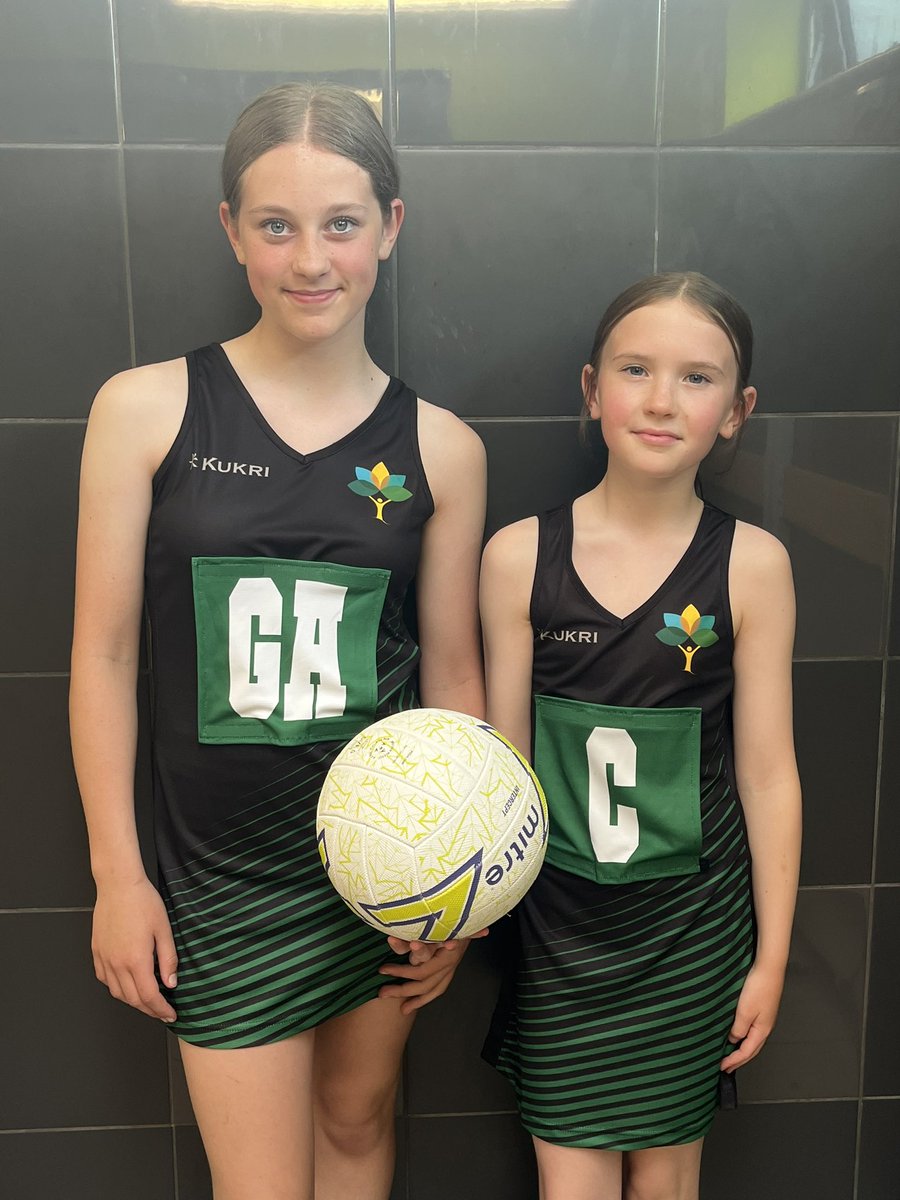 Two of our year 7 netballers sporting the new #TEAMLIGHTHALL netball dresses & bibs - they look fab! We mean business next season 👍🏼🏆 @KukriSports #netball @EnglandNetball