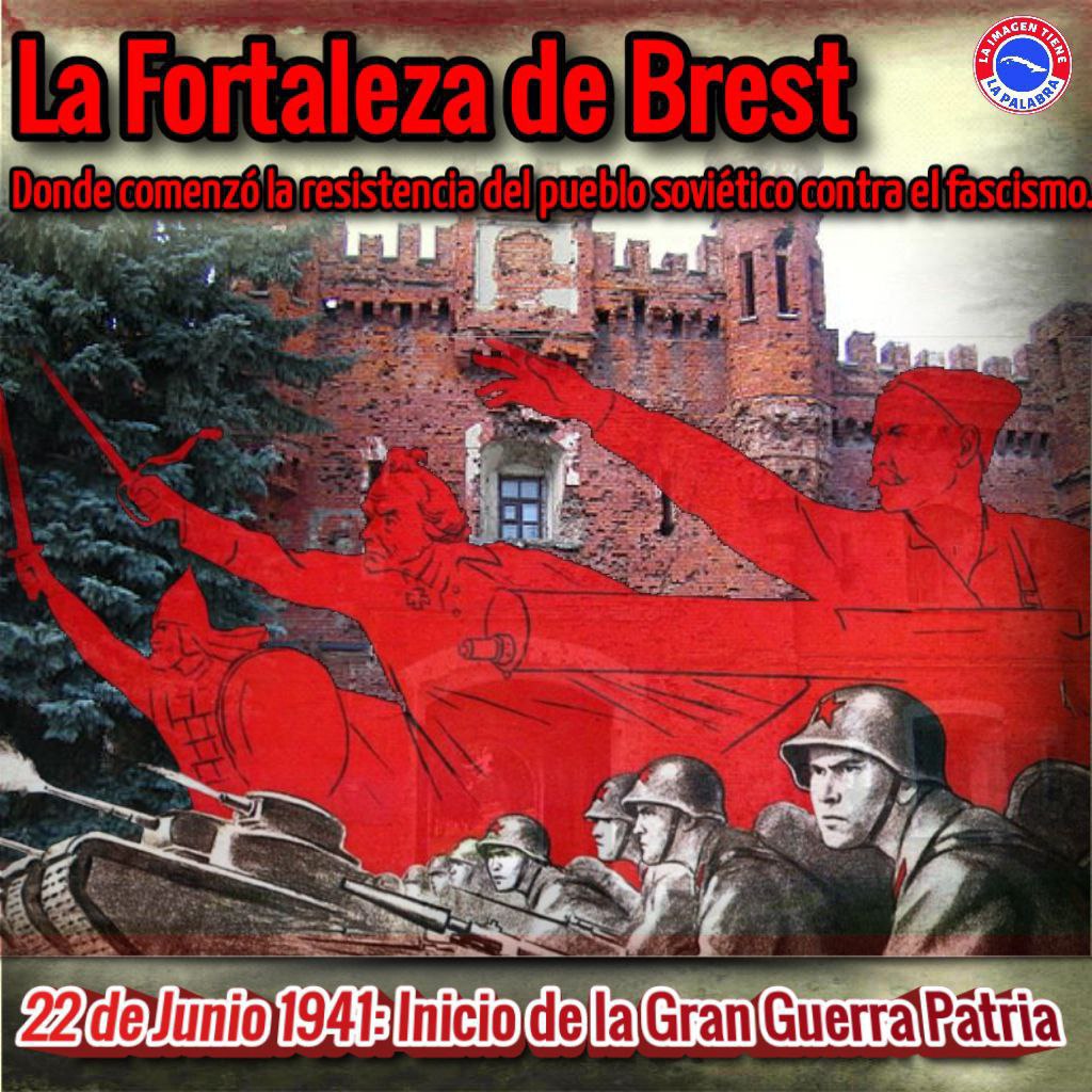 Las repúblicas soviéticas perdieron aproximadamente 27 millones de personas en una guerra que se suscitó con la invasión nazi a la Unión Soviética el 22 de junio de 1941, y que culminó con la caída de Berlín a manos del Ejército Rojo el 2 de mayo de 1945. #CubaViveEnSuHistoria