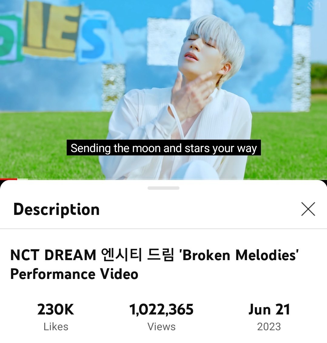 Happy 1M views for this beautiful performance video 💙

We've worked hard so give ourselves a pat on the back. Use this video and today mcd performance as fillers. Let's reach our original goal for Brodies, 5M, soon! 🔥