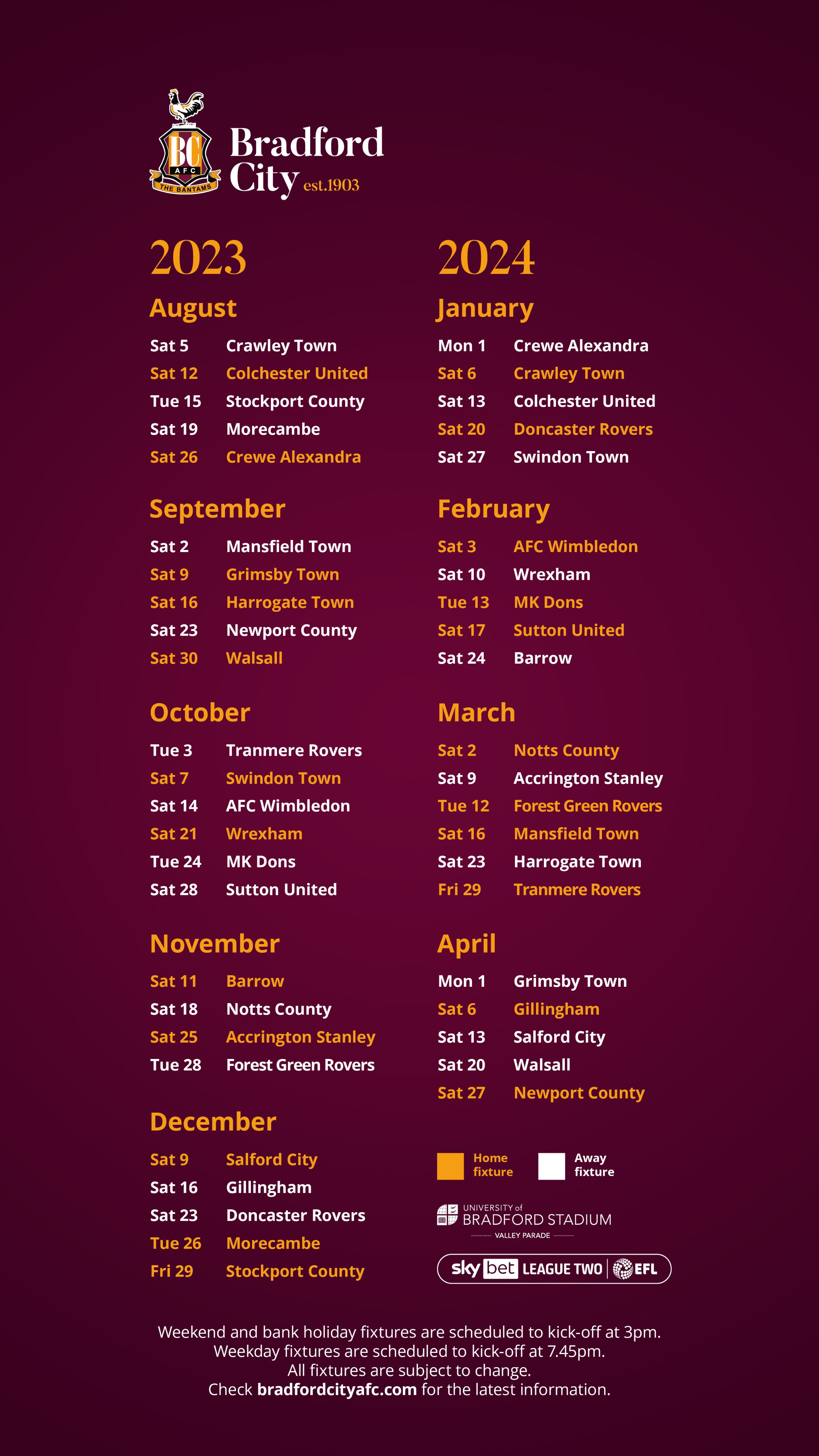 Bradford City AFC on X