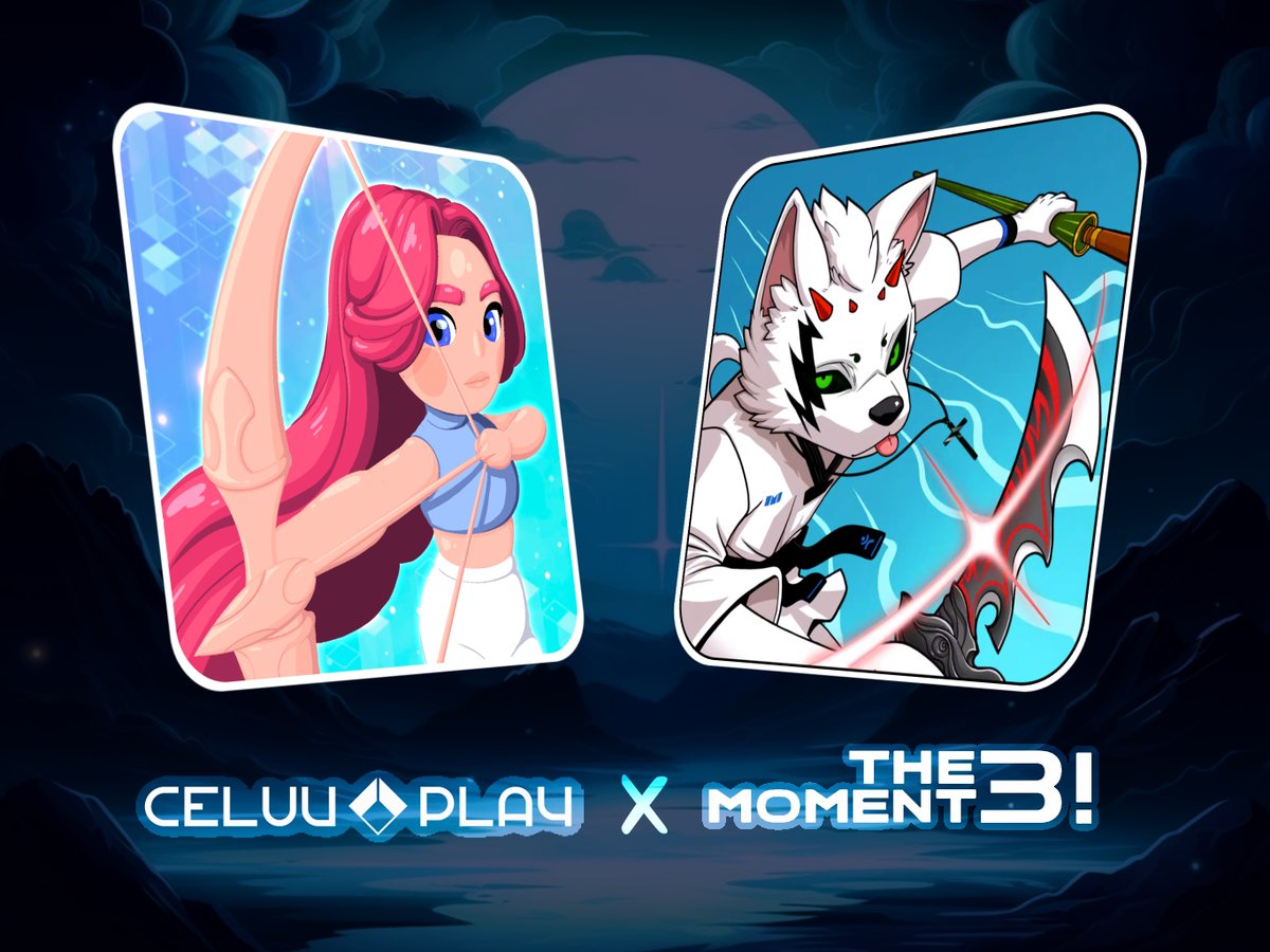 CeluvPlay💎 (@celuvplay) on Twitter photo The Moment3! x CeluvPlay
🎁x2 NERDiMOODi NFT
🎁x2 Exclusive WL of The Moment3!
1⃣ Follow
<a href="/The_Moment3/">The Moment3!</a>
<a href="/CeluvPlay/">CeluvPlay💎</a>
<a href="/WanderShipAlpha/">Wandership α</a>
2⃣ LK l RT l TAG 3 Friends
3⃣ Join GA Event
👉 premint.xyz/the-moment3-x-…
⏳~6/26 08:00 (UTC)
#TheMoment3! #AliExpress #CeluvPlay #NERDiMOODi The Moment3! x CeluvPlay
🎁x2 NERDiMOODi NFT
🎁x2 Exclusive WL of The Moment3!
1⃣ Follow
<a href="/The_Moment3/">The Moment3!</a>
<a href="/CeluvPlay/">CeluvPlay💎</a>
<a href="/WanderShipAlpha/">Wandership α</a>
2⃣ LK l RT l TAG 3 Friends
3⃣ Join GA Event
👉 premint.xyz/the-moment3-x-…
⏳~6/26 08:00 (UTC)
#TheMoment3! #AliExpress #CeluvPlay #NERDiMOODi