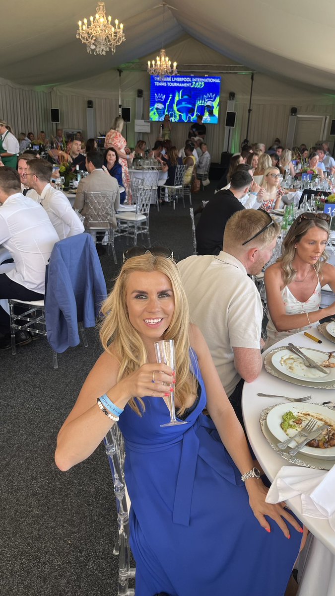 DowntownFrank's tweet image. Great to be at #Liverpool #tennis today as a guest of headline sponsor @dave_seed and #Quebe. Loosening up with @ladybosshr in preparation for @DowntownBusines 20th anniversary party tonight. Whose coming?