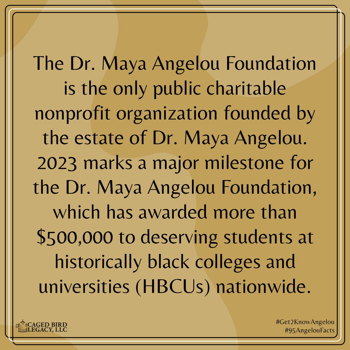 'When you learn, teach. When you get, give'. #MayaAngelou Learn more about the Dr. Maya Angelou Foundation. -The estate of Dr. Maya Angelou loom.ly/S0DnpFo