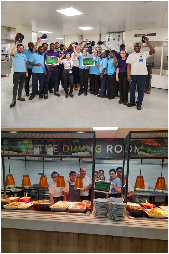 WorswickDavid's tweet photo. So proud of my catering team for achieving a 5⭐️EHO result! After all of the effort put in it is well deserved and the team deserve all of the praise that they get!

@mitie @WestHertsNHS https://t.co/JNYB8cU4FC