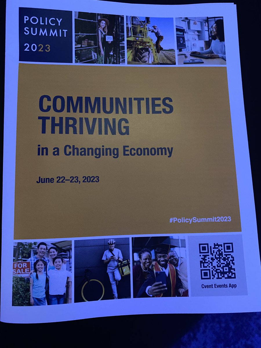 It starts today!  So thrilled to get First Suburbs members to the @ClevelandFed Policy Summit starting today! #PolicySummit2023. Ready to learn and bring that back to our First Subs!