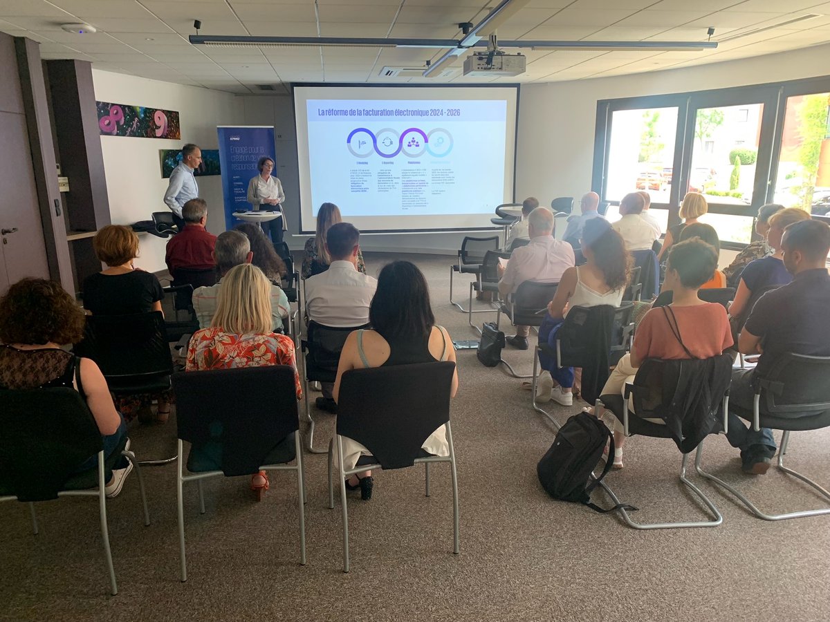 📢[En direct] Comment se préparer à la #facturation #électronique ? Les entreprises françaises assujetties à la #tva devront se conformer à des #procédures encadrées. Nos experts <a href="/KPMG_Est/">KPMG Est</a>  décryptent :
✅calendrier ? ✅contraintes ?
🧐Analyse &amp; vision DDFIP Moselle