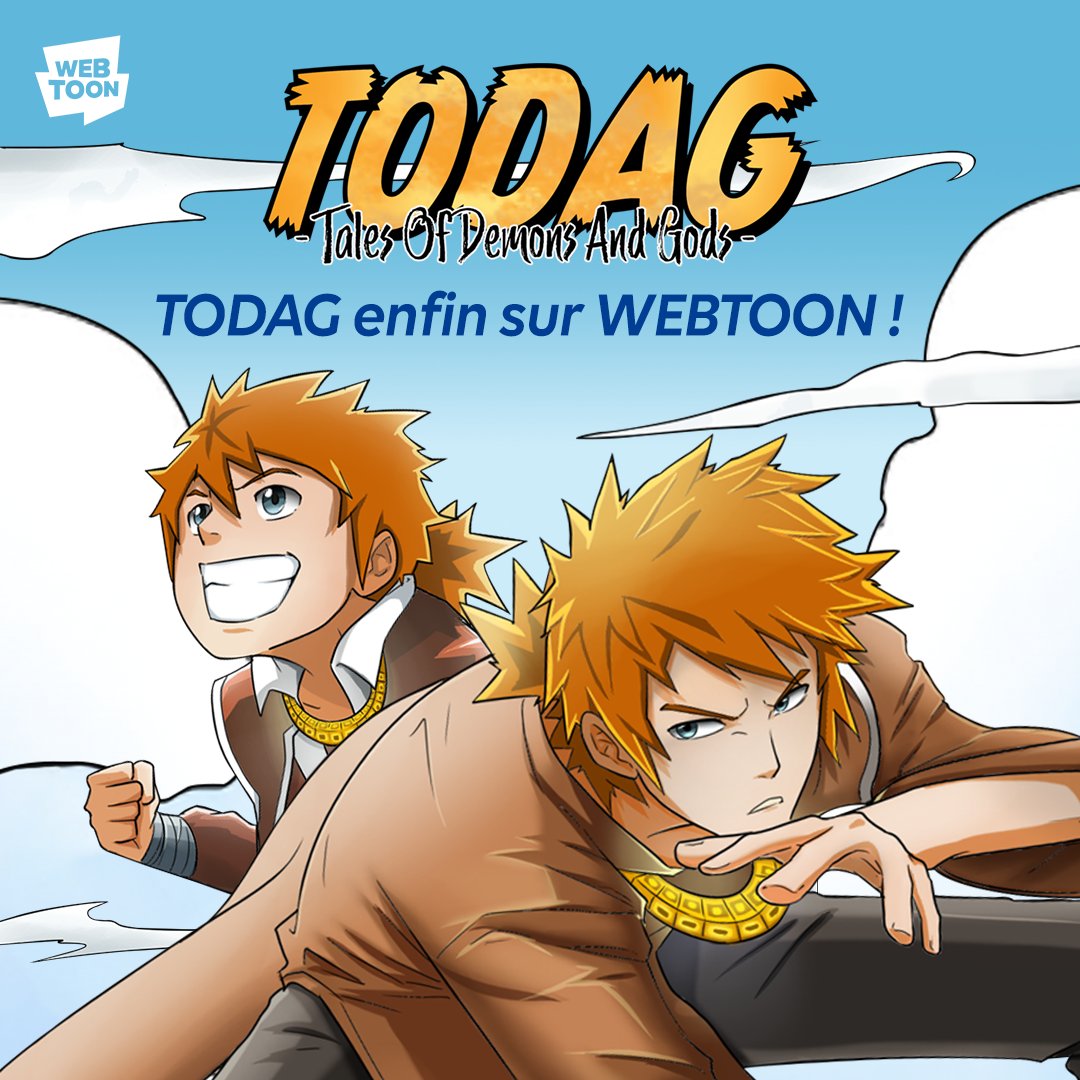 WEBTOON FRANCE on Twitter "Le célèbre manhua TODAG débarque sur WEBTOON ! Grâce au livre du