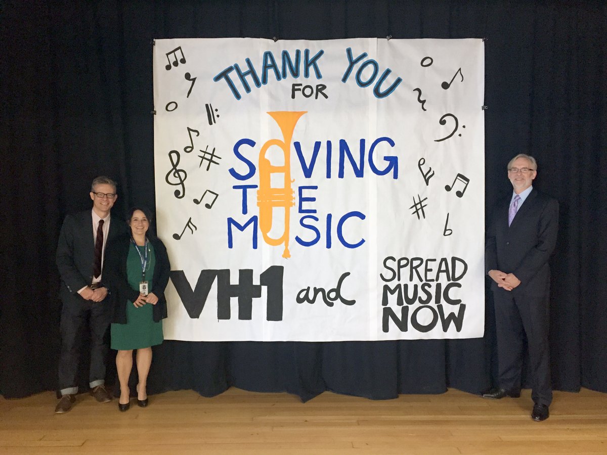 #ThrowbackThursday to the fall of 2017 when SpreadMusicNow and @savethemusicfdn collaborated to bring more #musiceducation to Danbury Public Schools 🎶