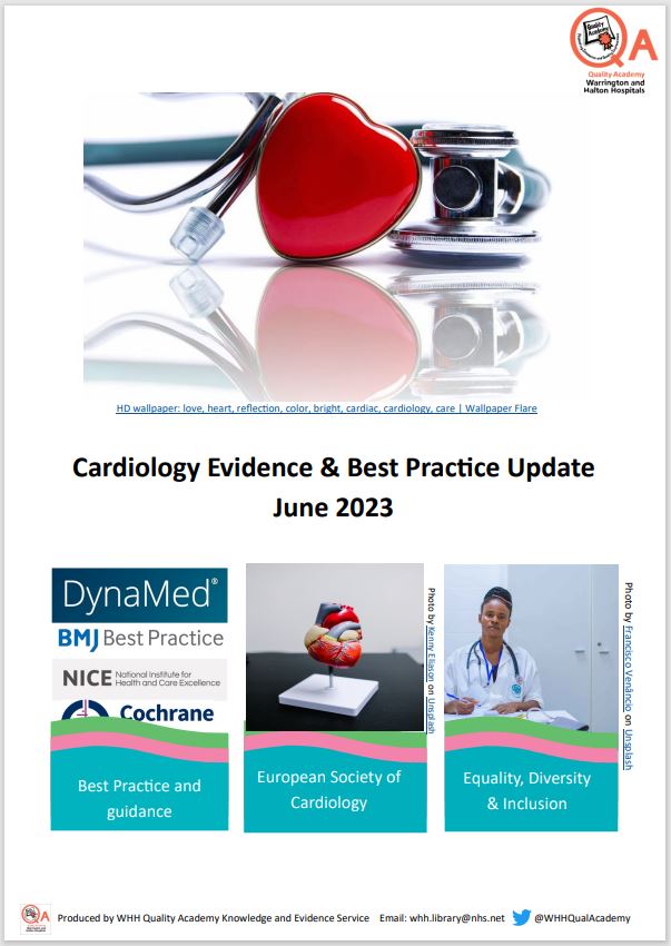 WHHQualityAcademy (@whhqualacademy) on Twitter photo Our latest Cardiology Evidence & Best Practice Update - June 2023 - is now available. WHH staff email whh.library@nhs.net for a copy to be sent to your Inbox or click on bit.ly/3NkMgxx to access the update Our latest Cardiology Evidence & Best Practice Update - June 2023 - is now available. WHH staff email whh.library@nhs.net for a copy to be sent to your Inbox or click on bit.ly/3NkMgxx to access the update