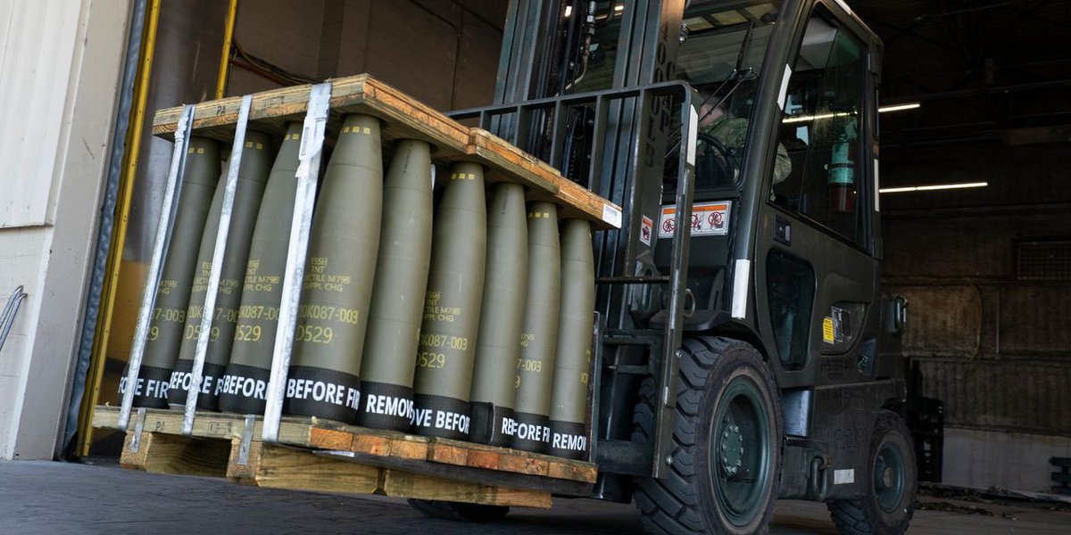 ⚡️U.S. Ramps Up Howitzer Shell Production to Supply Ukraine, Replenish Stockpiles — WSJ