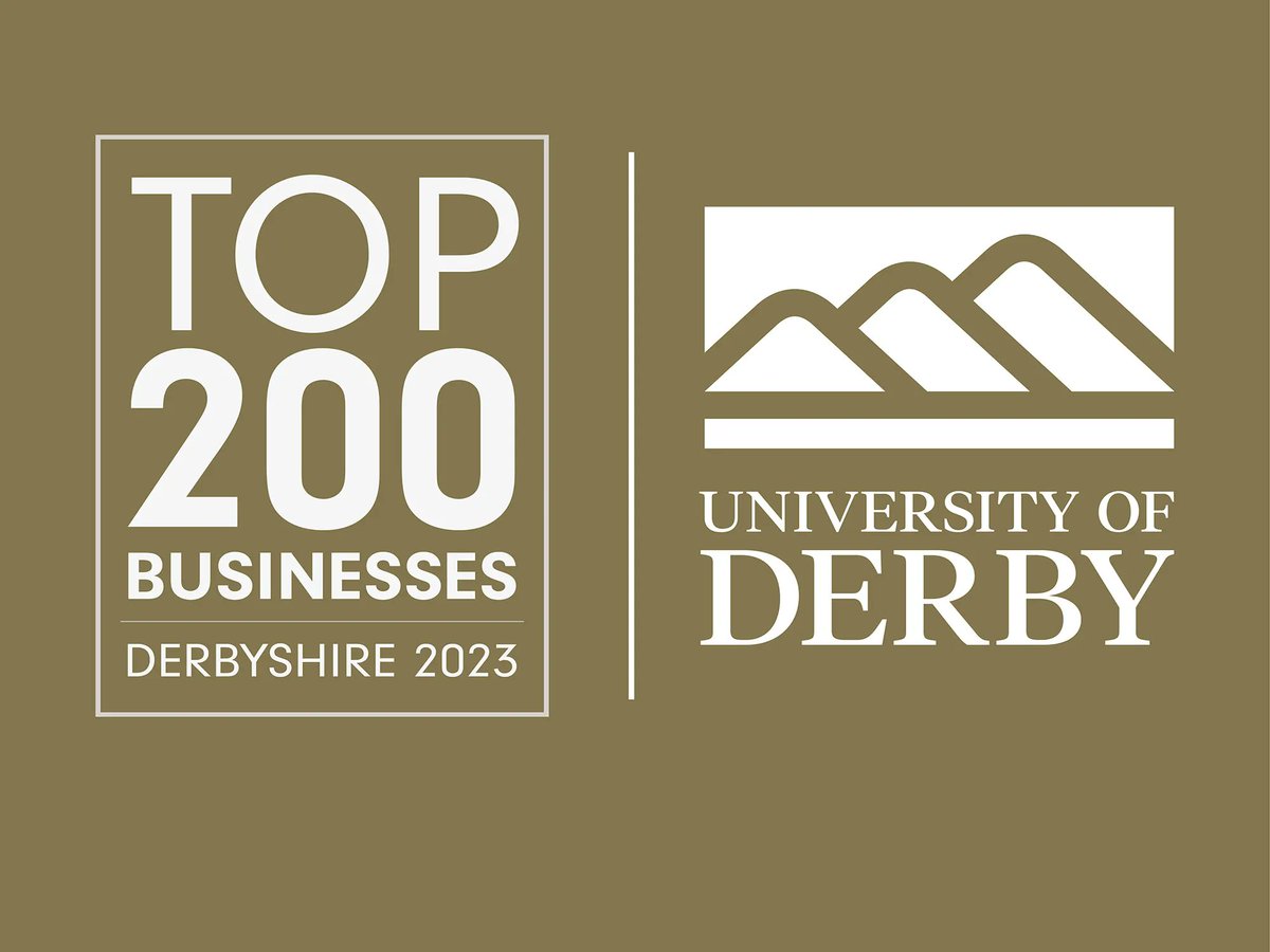 Fantastic to see so many great Derbyshire #businesses figure highly in new research carried out by the University of Derby listing #Derby and #Derbyshire’s Top 200 businesses.

Read more 👉 buff.ly/44eJkcN

@DerbyUniBis | #InvestInDerbyshire #Business
