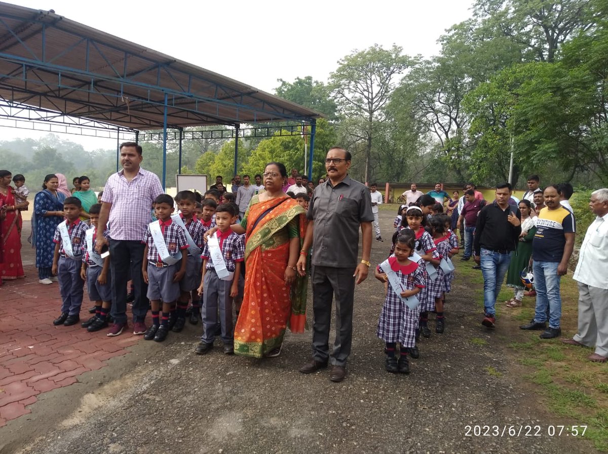 Welcome of Class 1 students in KV RAMGARH CANTT