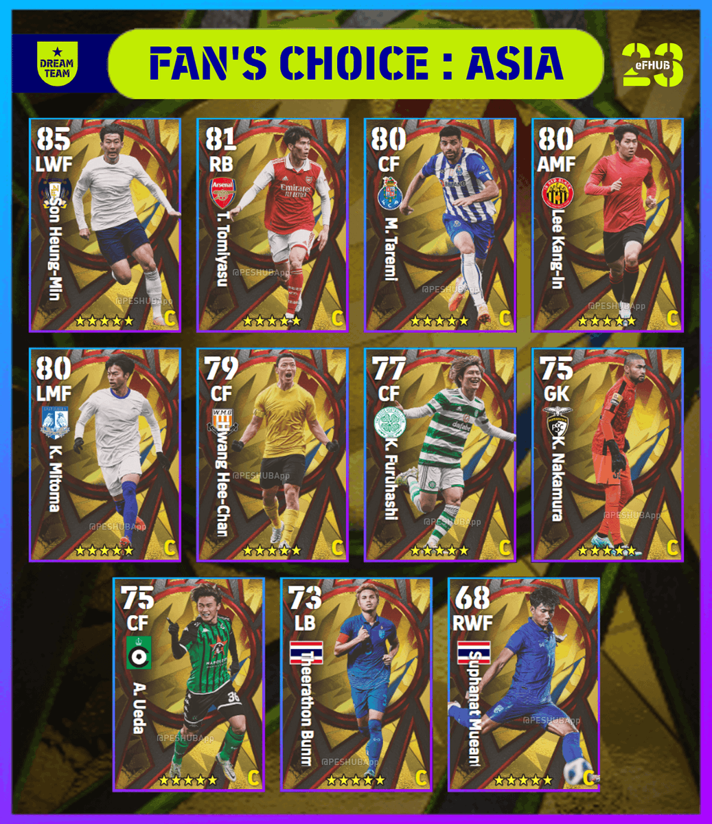 Efootballhub On Twitter Upcoming Fan S Choice Asia In