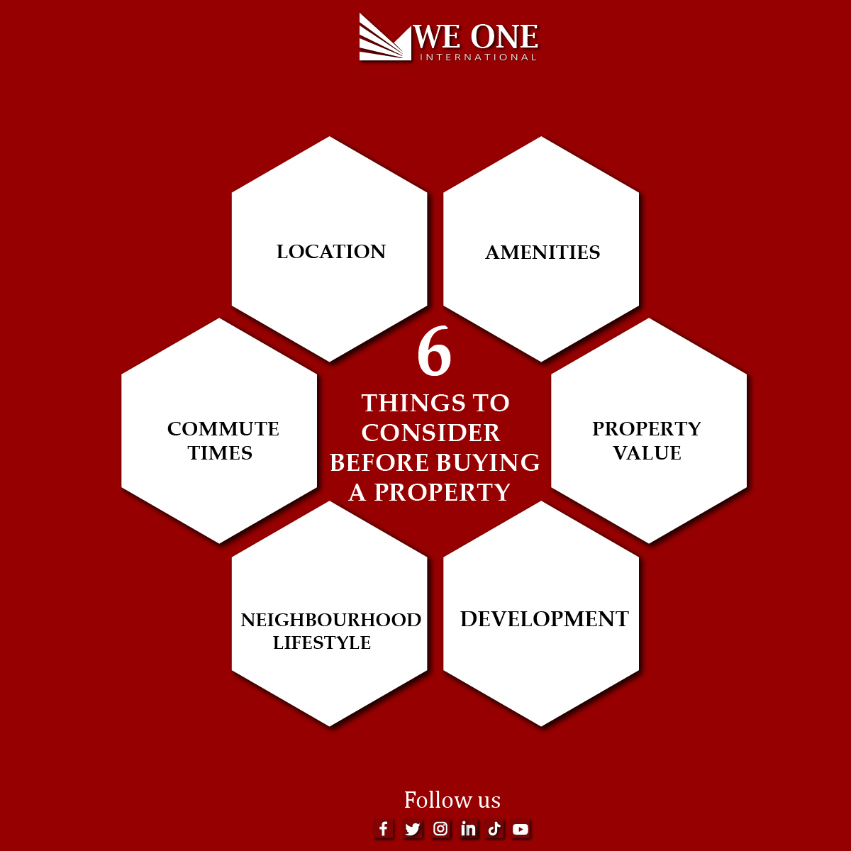 weonepk's tweet photo. Essential factors to ponder before purchasing your dream property.
#weoneinterntional #weone #realestatecompany #wegroup #idealrealestate #realtor #luxuryrealestate #realestatedevelopmentcompany https://t.co/W5m3hVV0Va