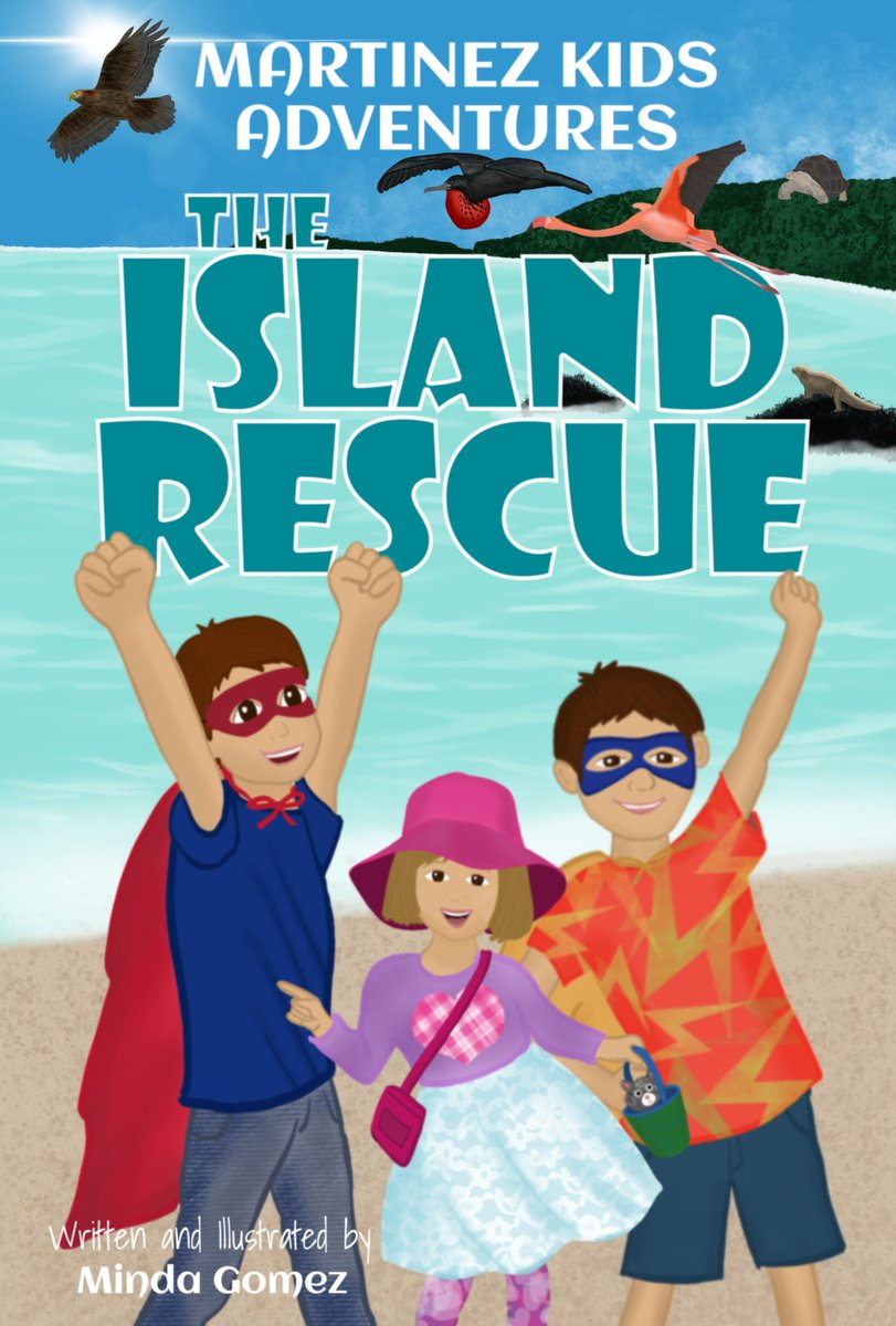 Tons of goodness in today's read...
The Island Rescue by Minda Gomez
#chapterbook #GalapagosIslands #animals #scifi #Spanish #homeschool 
bookwormforkids.com/2023/06/todays…