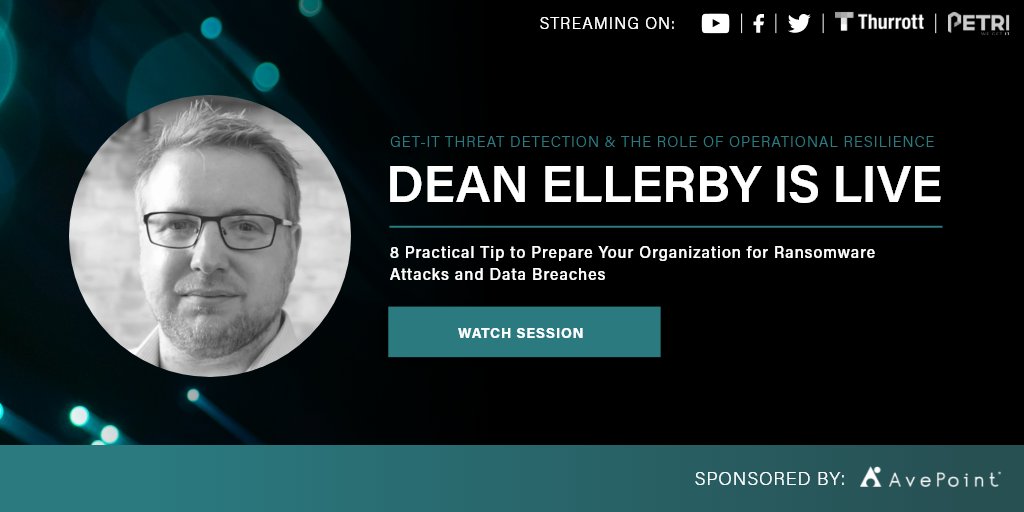 PetriFeed's tweet image. Want to learn more about the advanced threat protection capabilities of Microsoft Defender? @dean_ellerby is now LIVE to show you how to protect Windows endpoints. #MicrosoftDefender #advancedthreatprotection #protectWindows 

Register here:
bit.ly/3NigGBS