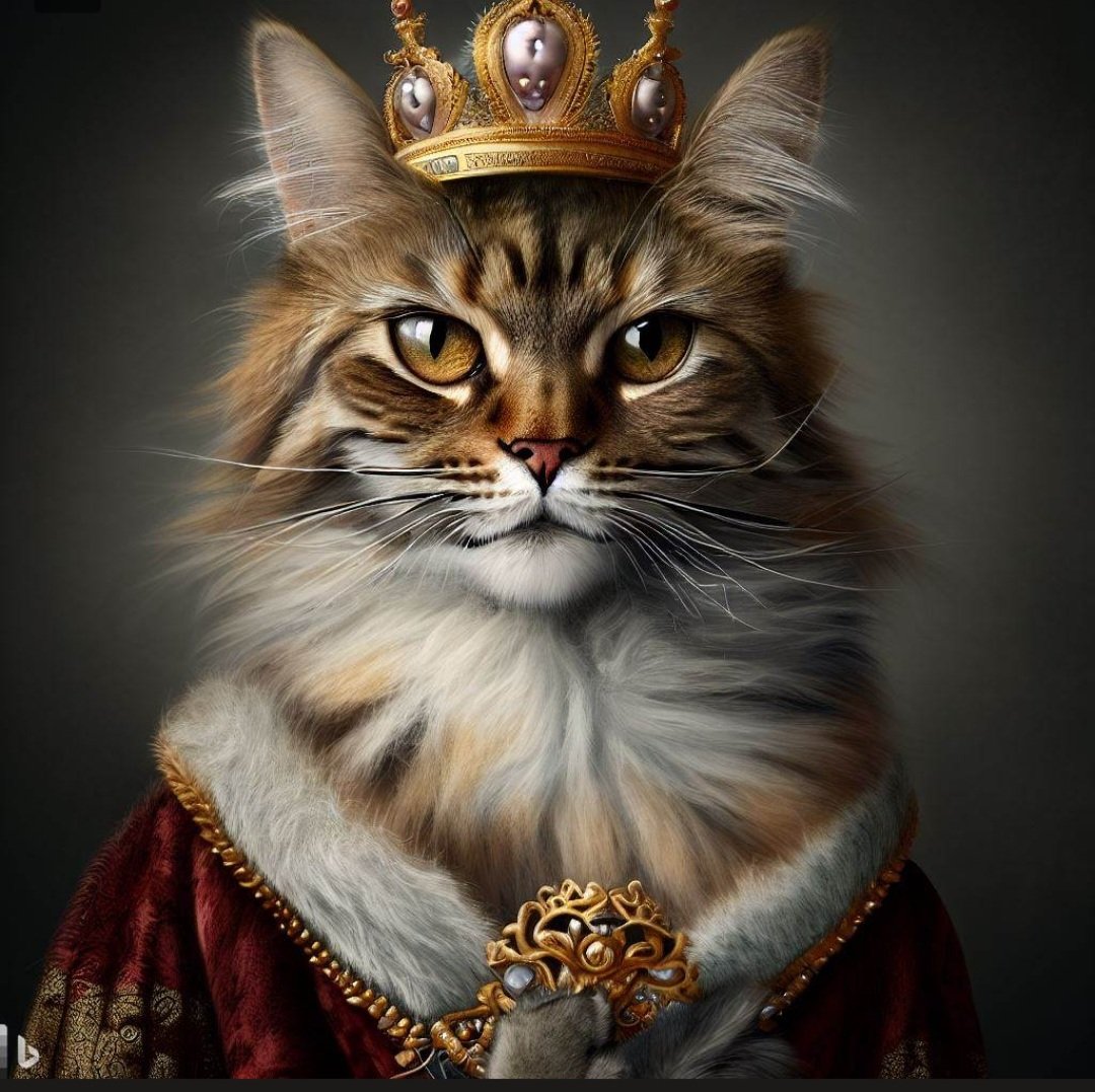 Victorian royalty
#cats #aiArt