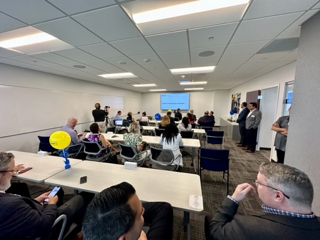 Redstone Commercial's Katy Alderman and Morgan Wright recently attended Penske's Grand Opening of the IT Tampa Development Center expansion at Lincoln Center, in Suite 650. We are excited to see tenants like Penske succeed and grow within the Tampa market and the building.