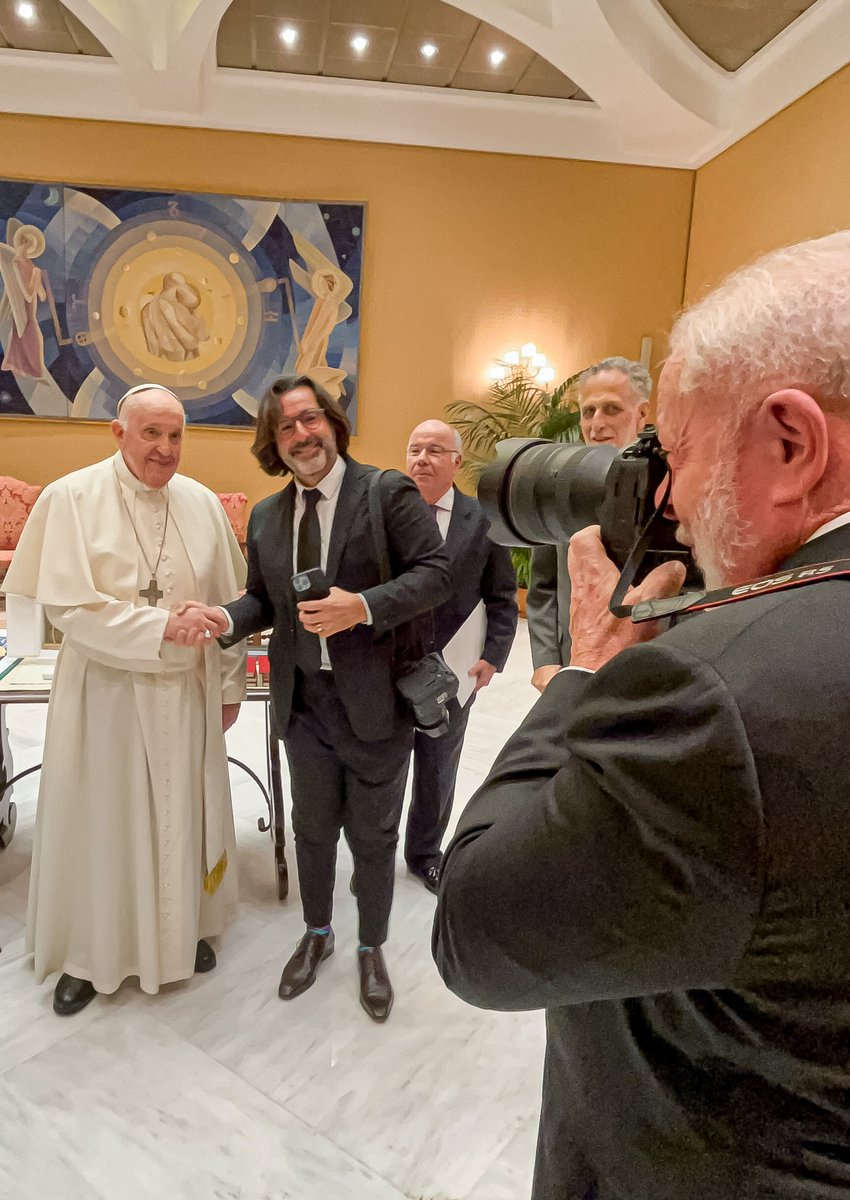 ricardostuckert's tweet image. @Pontifex_pt @LulaOficial