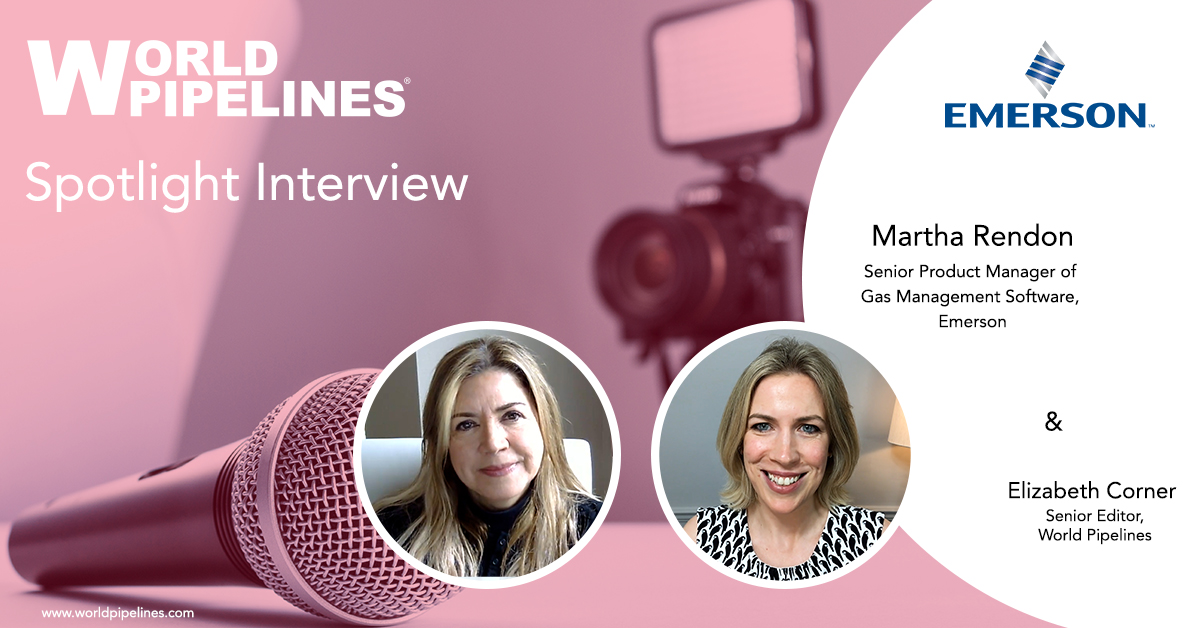 WorldPipelines's tweet photo. Watch the new World Pipelines Spotlight with @Emerson_News: https://t.co/7CAGdTz7YH
Martha Rendon talks to Senior Editor, Elizabeth Corner, about utilising gas management software to best effect in the pipeline sector.
#WorldPipelines #Emerson #pipelines #automation https://t.co/8XpFru1xAp