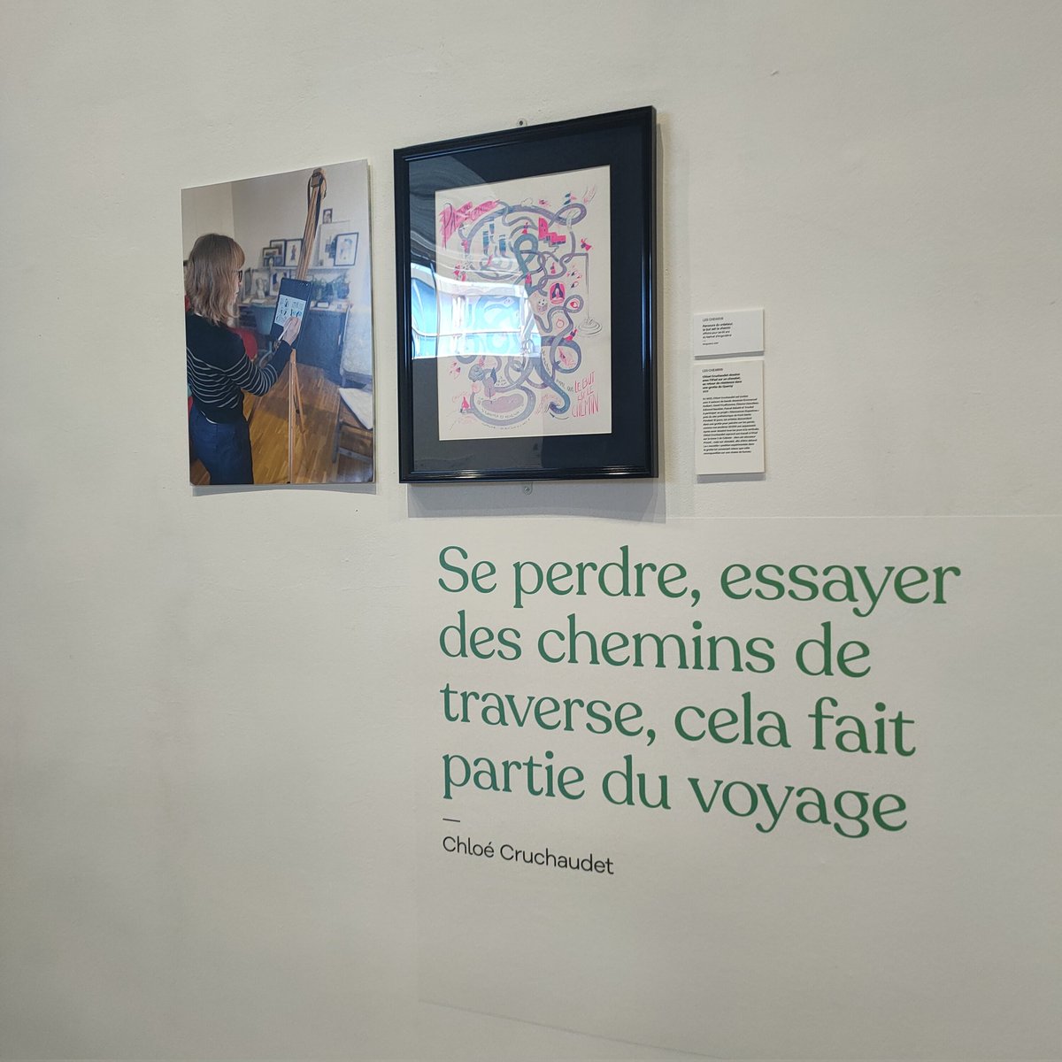 ceva_marieluz's tweet photo. @LaurenceLeSaux Bandes dessinées fantômes et chemins de traverses pour connaître un succès mérité : à découvrir à #exposition D'un monde à l'autre - @Chloecruche , à la @MCAmiens , dans le cadre des @RDVBDAmiens . En partenariat avec @DelcourtBD
.
#curator https://t.co/26NrZvOQWK