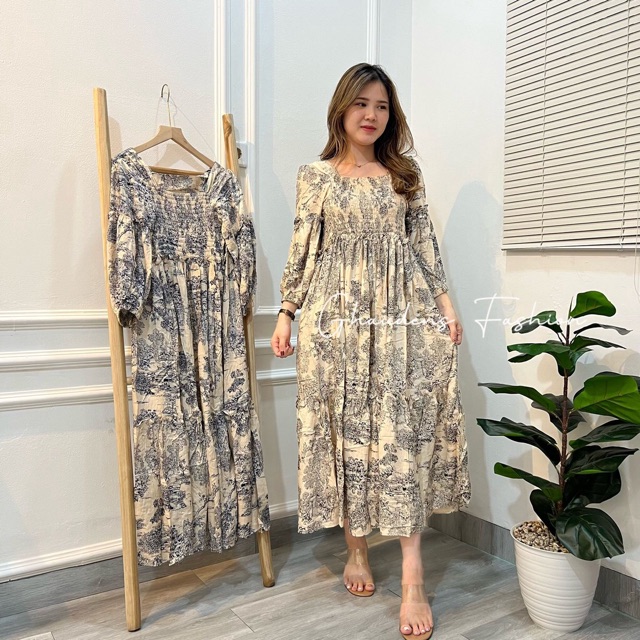 Cek Long Dress Diora Creamy 3115-5 - Ghaudens dengan harga Rp135.500. Dapatkan di Shopee sekarang! shope.ee/1VUpKnaF2Z?sha…