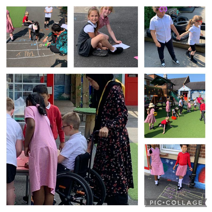knightontmet's tweet photo. Year 2 having great fun on Outdoor Maths Day. It was so exciting to search for treasure and then create a tally chart. They enjoyed working as part of a team. #mathsismega #collaboration #problemsolving https://t.co/FtSshKwSCD