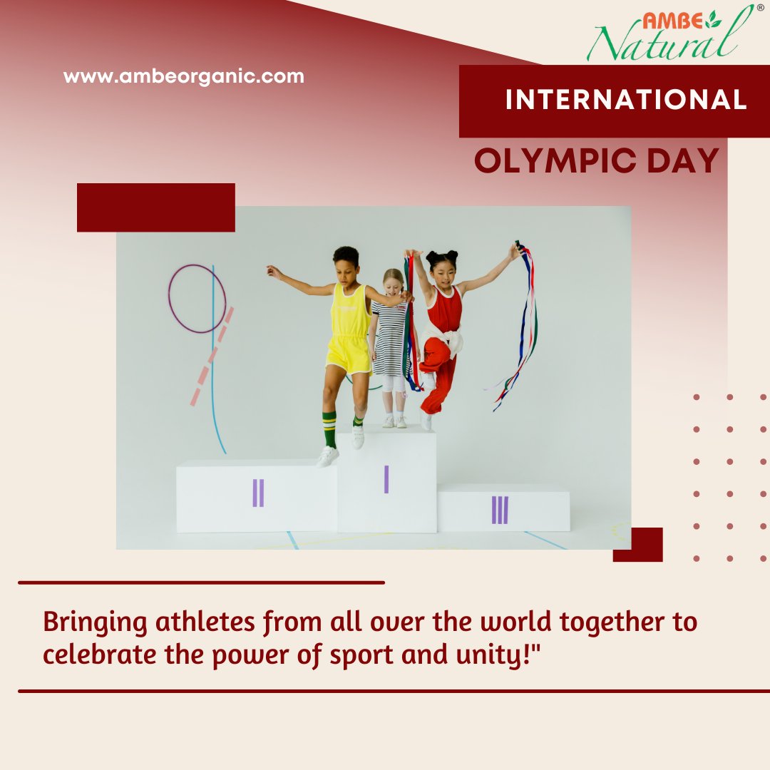 Celebrating the Olympic spirit with athletes from around the globe! #olympicdreams #teamspirit #goforgld #InternationalAthletes

#ambeorganic #ambenatural #herbal #organicproduct #india #natural #healthy #internationalolympicday #olympicday #olympicsday #olympicstoday