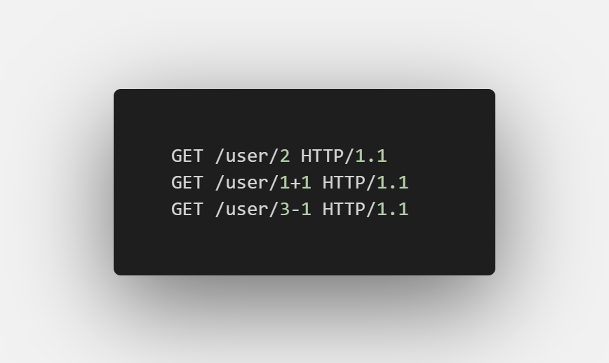 If you come across a numeric value, try replacing it with the expression 1+1 or 3-1.

#CTF #bugbountytips #HackerHub