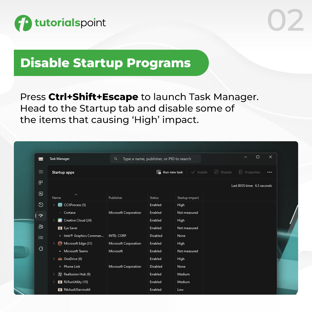 tutorialspoint's tweet image. 
