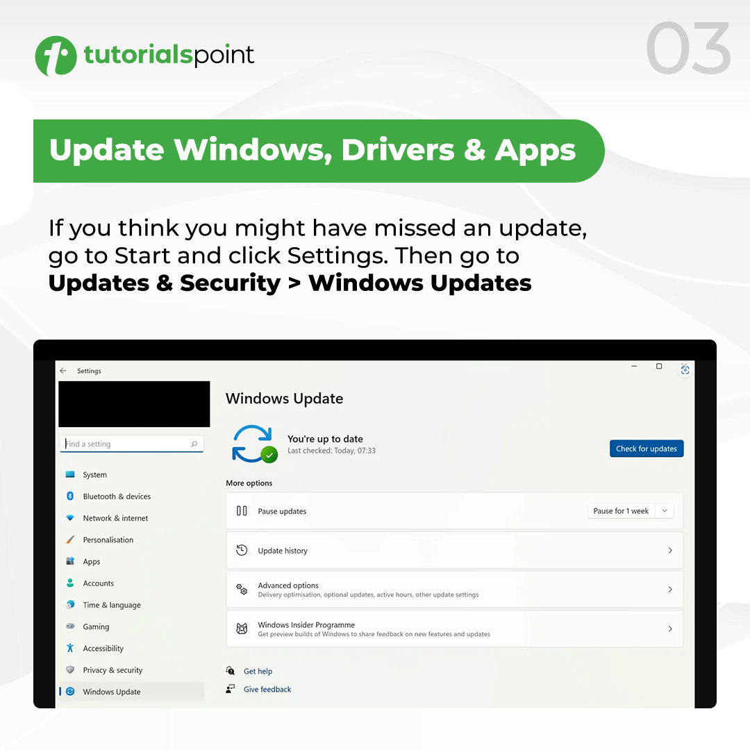 tutorialspoint's tweet image. 