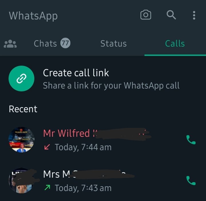 WhatsApp now identifies a missed call in 'red' just like in mobile. 

#WhatsApp #whatsappupdates #technology #Mobile