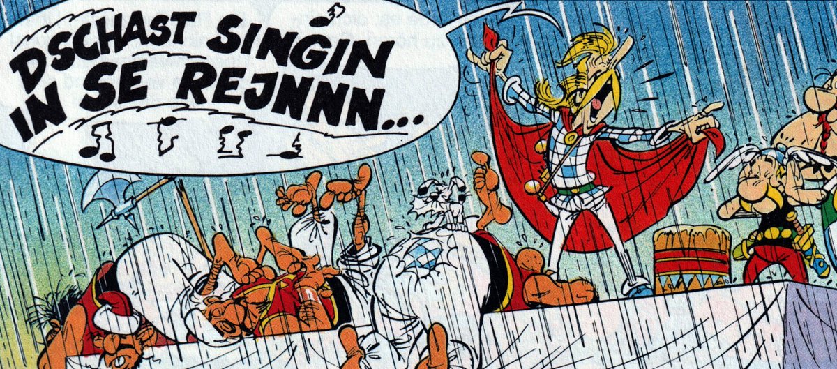 Für Seinen Gesang Gefürchteter Barde Asterix Asterix Archiv - Comedix.de 💎 on Twitter: "Art vs Artist"
