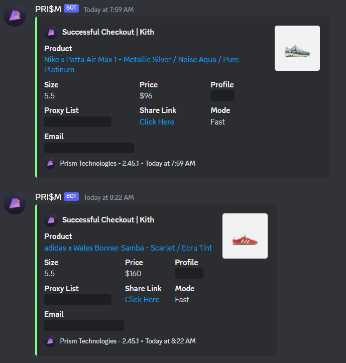 cantaddtocart's tweet photo. Thanks @PrismAIO and @FzlipeAIO https://t.co/YY527UpgM8