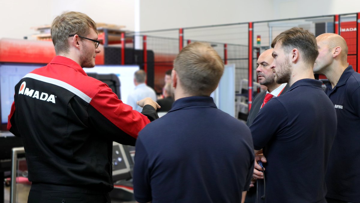 AmadaUKLTD's tweet image. Today was another busy day, with customers arriving from all over the UK to see the latest innovations in sheet metal #technology. Thank you to everyone who came out today; we hope you found our show  #beneficial. Our final day is tomorrow, contact us at 01562 749 736 to attend✅
