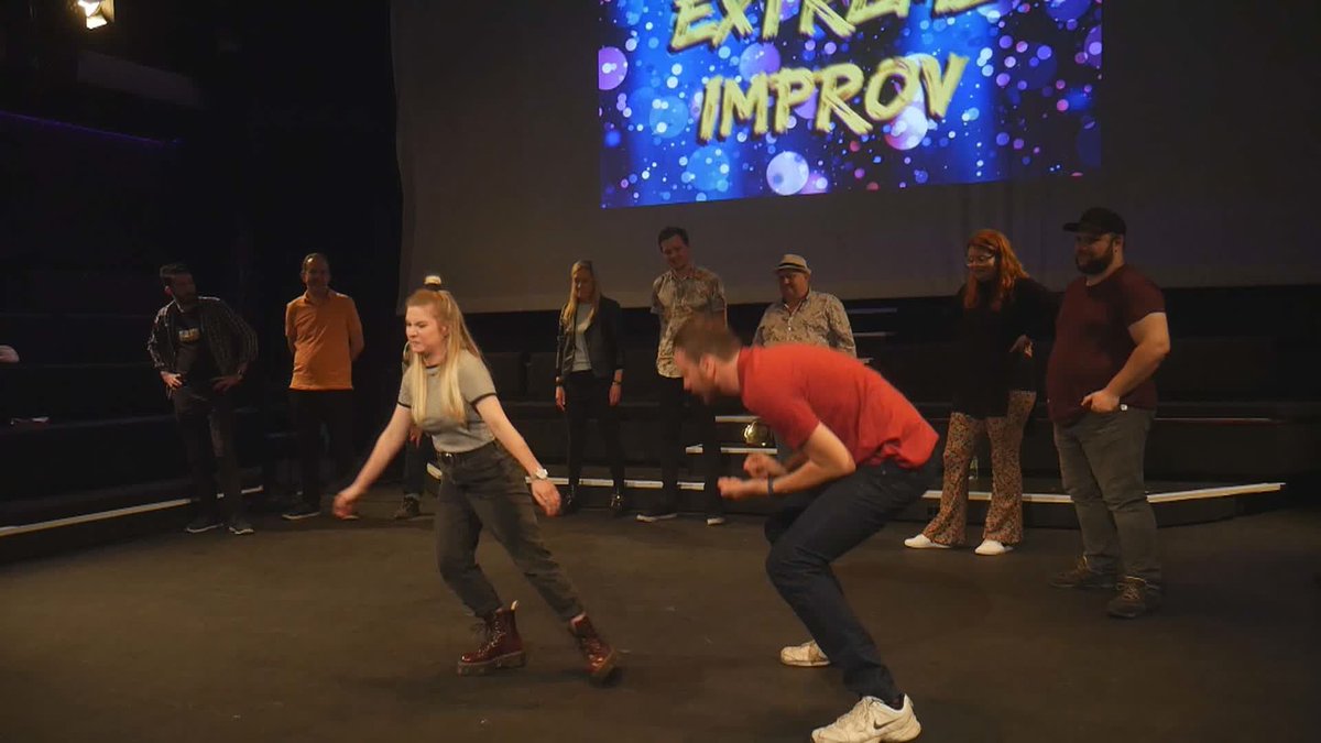 THROWBACK THURSDAY!
If you had to guess what was going on here what would you say?

#throwbackthursday #extremeimprov #improv #improvisation #impro #TBT #improvcomedy
