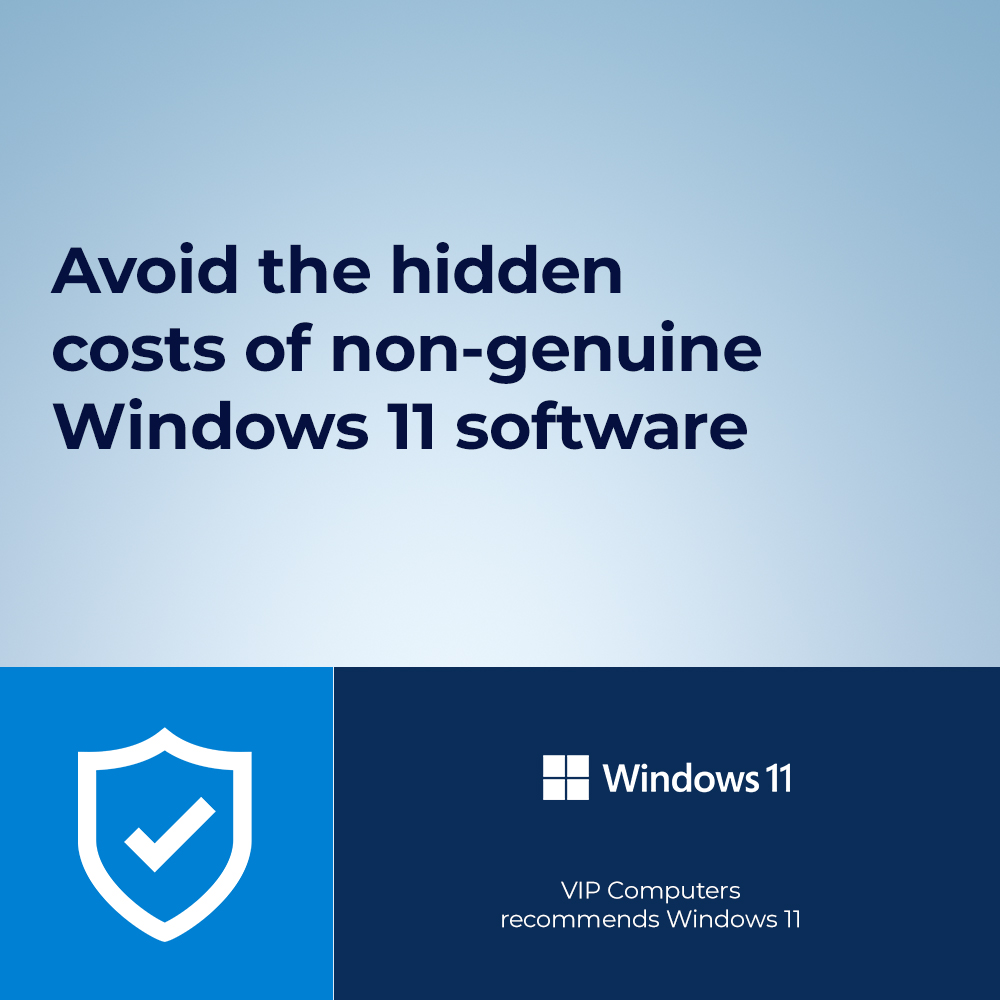 VIPComputersUK's tweet photo. ✔ Only buy licensed software. How to tell? https://t.co/X9902ezWNJ

#onlybuygenuine #distributor #VIPUK #Windows11 https://t.co/VQyisVaSLv