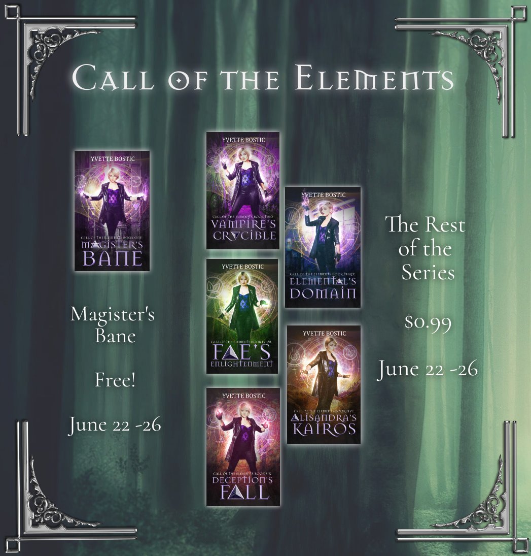 📖📚Time for a free book! 📚📖 amazon.com/dp/B07XGMPN88 The Call of the Elements Series is onsale for the next five days! Download your Kindle Edition before it goes back to the regular pricing. #booksale #freebooks #yvettebosticauthor #KindleUnlimited