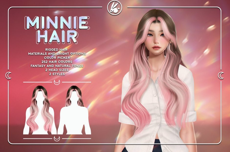 KawaiiFeedSL's tweet photo. Usagi Society: Minnie Hair @ Kawaii Project〡Taxi: https://t.co/4B491woFAu
#secondlife #metaverse #usagisociety #kawaiiproject #kawaiifeed https://t.co/yKygeDGW1S