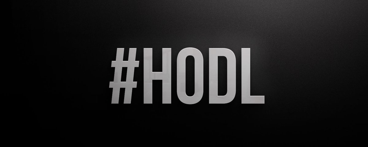 IF you dont #HODL you won't make it this bullrun.

#HODLSOCIETY #MEMEC